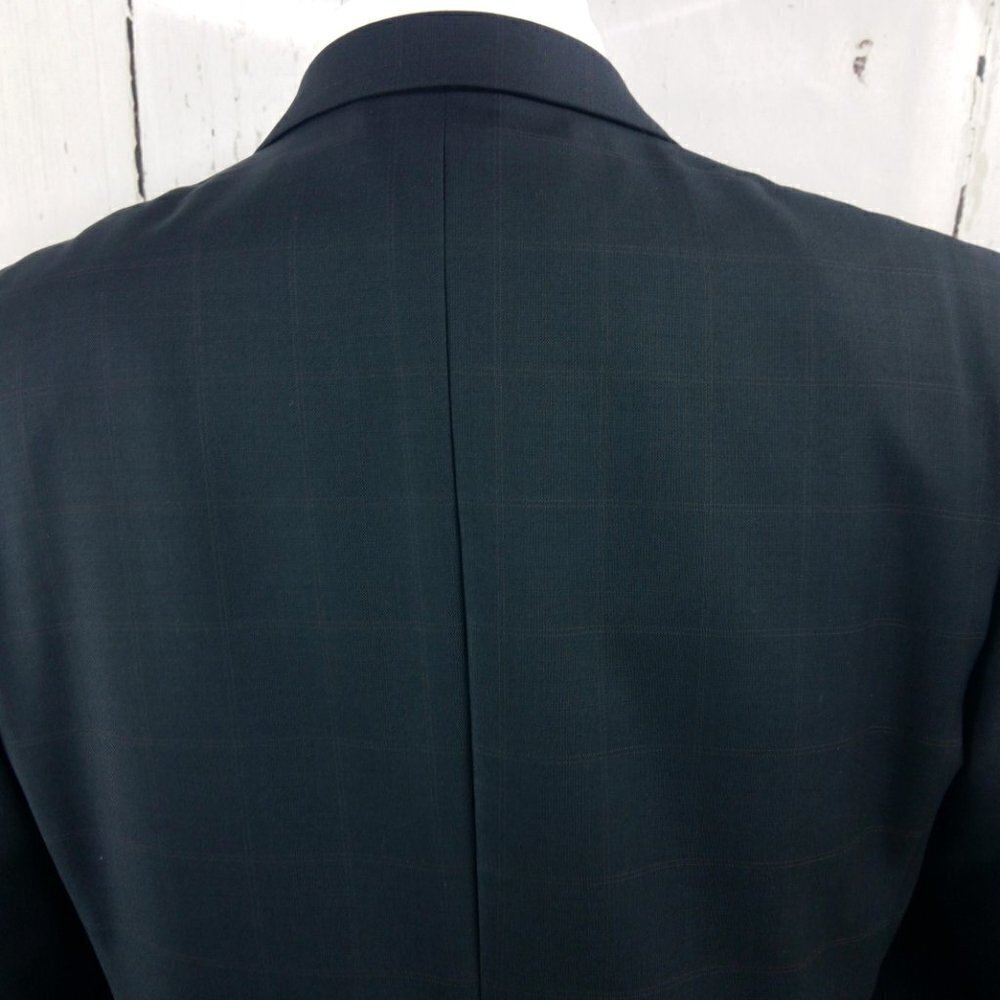 Joseph Abboud Nordstrom Blue Pane Suit Blazer Spor - image 8